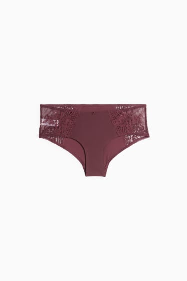 Damen - Hipster - bordeaux