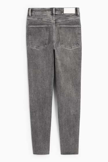 Dames - Skinny jeans - high waist - LYCRA® ADAPTIV-vezels - jeansgrijs