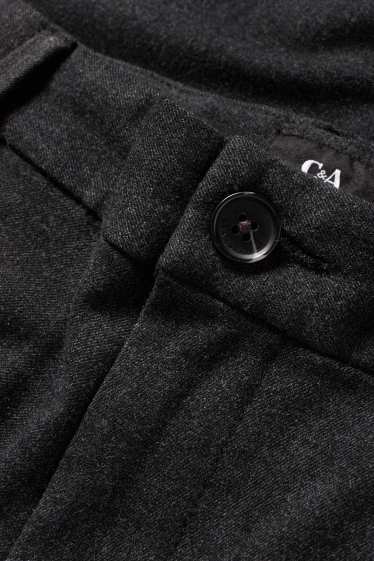 Uomo - Pantaloni chino - tapered fit - grigio scuro