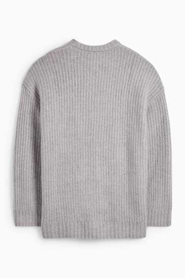Dona - Jersei - acanalat - gris jaspiat