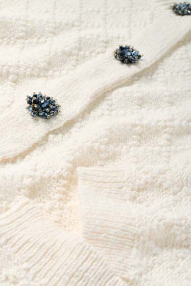 Femei - Cardigan - alb-crem