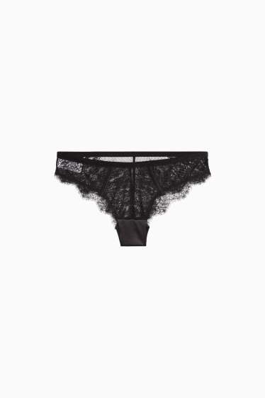 Dames - Slip - zwart