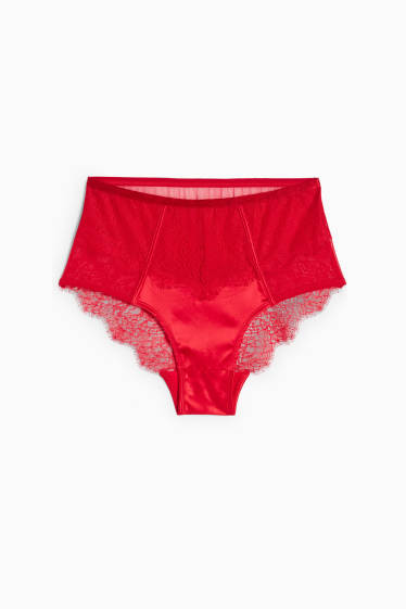 Dames - Slip - rood