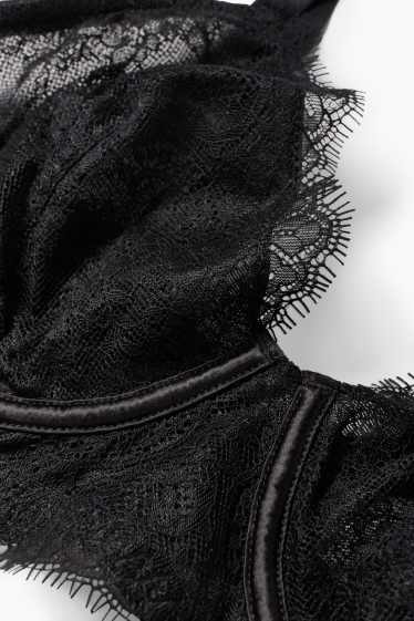 Dona - Sostenidors amb cèrcols - negre