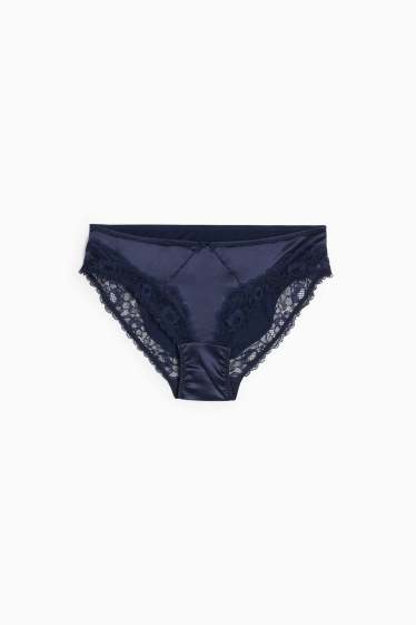 Damen - Slip - dunkelblau