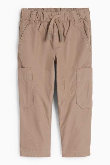 Nen - Pantalons cargo tèrmics - marró clar
