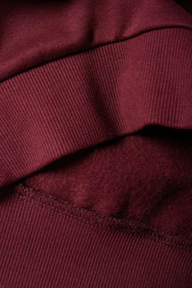 Děti - chlapci - Auta - souprava - mikina s kapucí a teplákové kalhoty - 2dílná - bordeaux