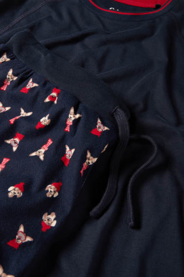 Home - Pijama nadalenc - blau fosc
