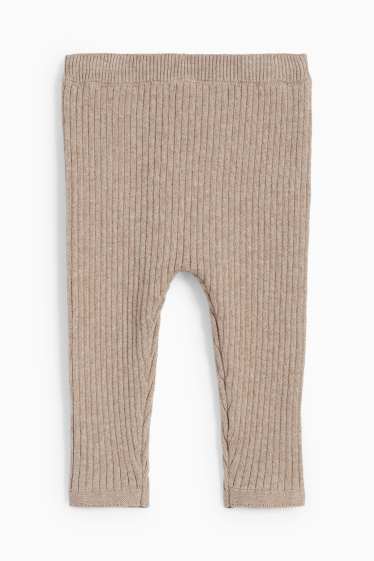 Baby Jungen - Rentier - Weihnachts-Baby-Outfit - 2 teilig - hellbraun