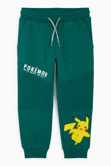 Copii - Băieți - Pokémon - Pikachu - pantaloni de trening - verde