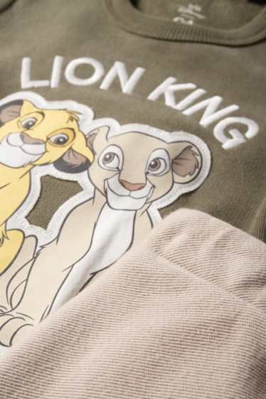 Baby Jungen - Der König der Löwen - Baby-Outfit - 2 teilig - dunkelgrün