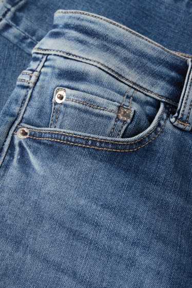 Dámské - Skinny jeans - high waist - LYCRA® ADAPTIV Fiber - džíny - modré