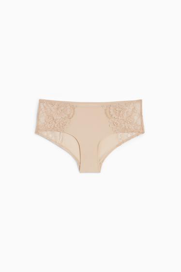 Dames - Hipster - licht beige