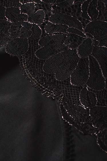 Damen - Slip - schwarz