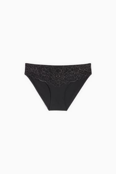 Damen - Slip - schwarz