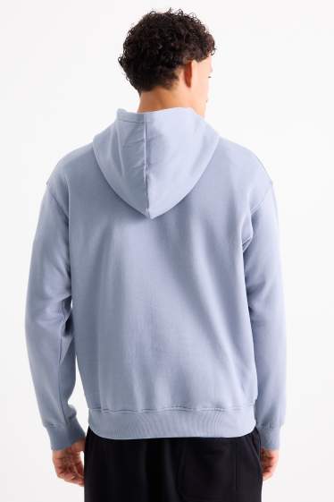 Herren - Hoodie - hellblau