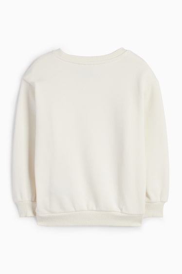 Enfants filles - Sweat - blanc crème