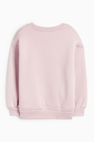 Kinder Mädchen - Schmetterling - Sweatshirt - rosa