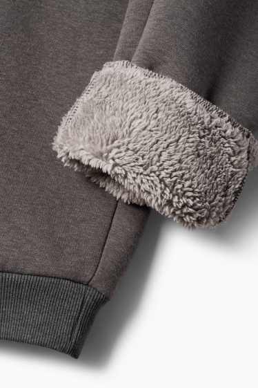 Kinder Jungen - Thermo-Jogginghose - grau