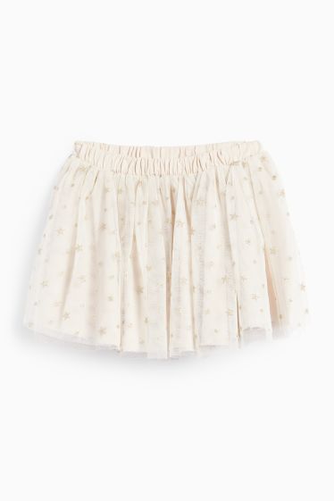 Bebeluși - fete - Fundă și steluțe - compleu bebeluși - 2 piese - roz