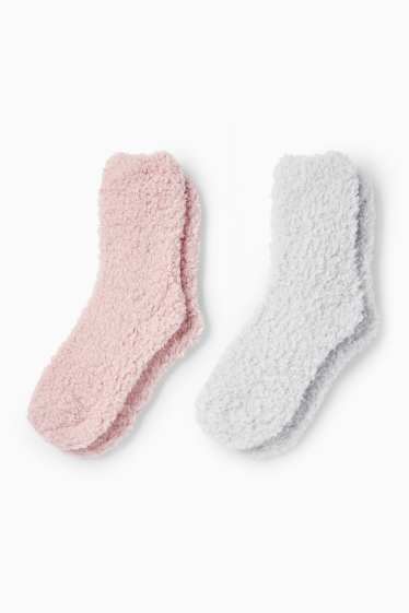 Women - Multipack of 2 - socks - rose