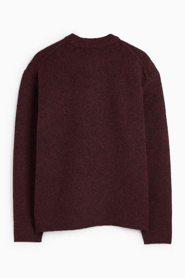 Pánské - Svetr - bordeaux