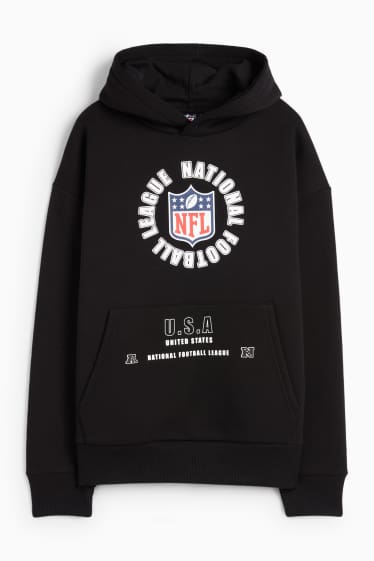 Kinder Buben - NFL - Hoodie - schwarz