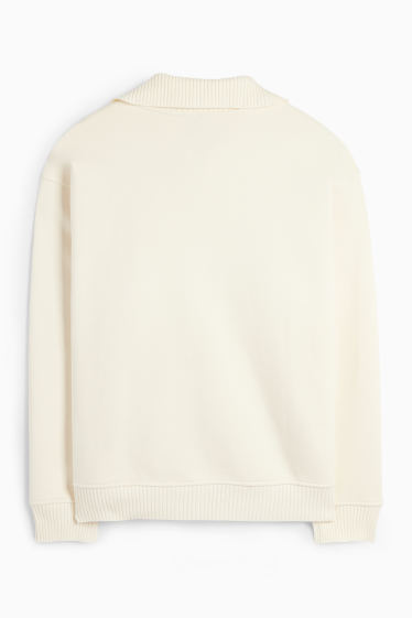 Men - Sweatshirt - cremewhite