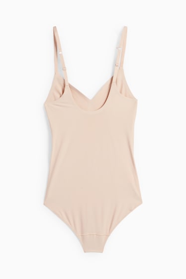 Damen - Shaping-Body - seamless - LYCRA® - hellbeige