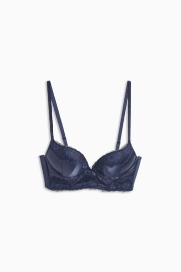 Femmes - Soutien-gorge - bleu foncé
