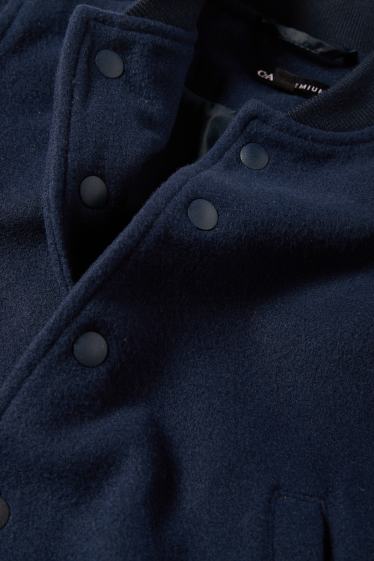 Enfants garçons - Blouson aviateur - bleu foncé