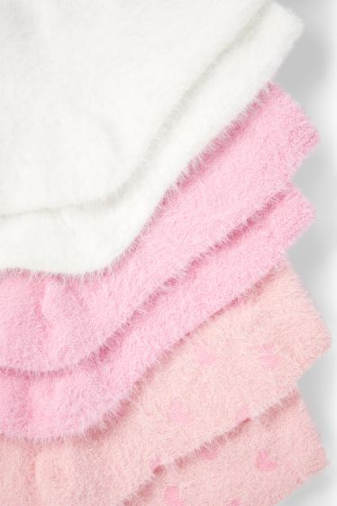 Bambine - Calzini sneakers - fucsia