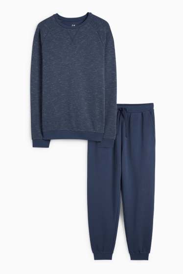 Bărbați - Pijama - albastru închis