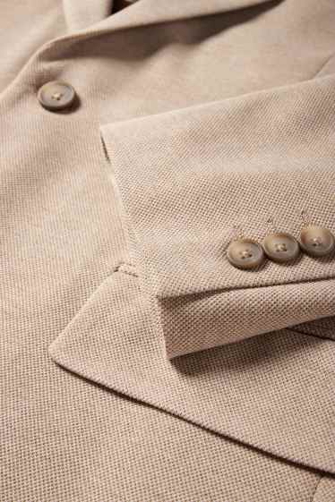 Herren - Sakko - Slim Fit - Flex - beige