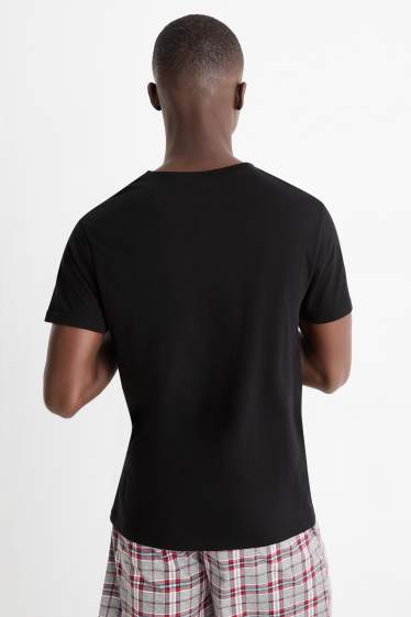 Men - Multipack of 3 - vest - black