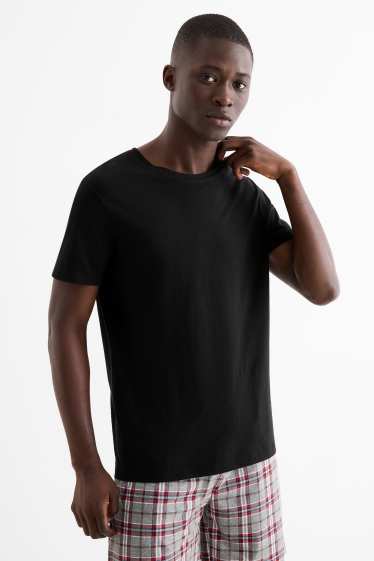 Men - Multipack of 3 - vest - black