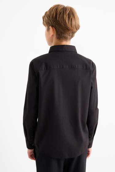 Bambini - Camicia - nero