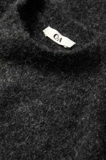 Damen - Pullover - dunkelgrau