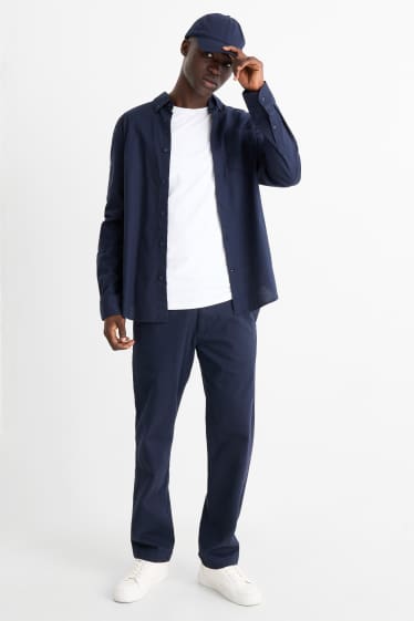 Herren - Chino - Regular Fit - dunkelblau