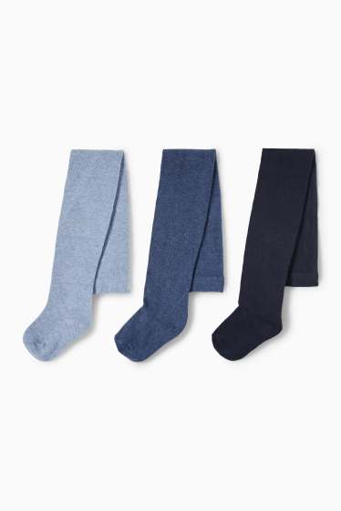 Kinderen: jongens - Panty - donkerblauw