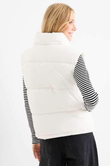 Donna - Giubbino trapuntato - bianco crema
