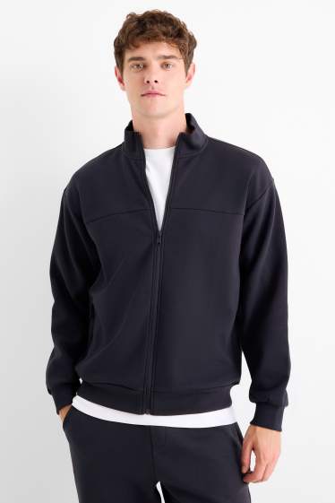 Men - Zip-through sweatshirt - dark blue