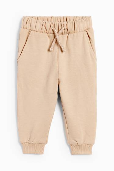 Miminka - chlapci - Divoká zvířata - outfit pro miminka - 2dílný - bílá/béžová