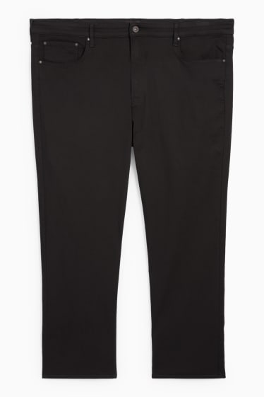 Men - Thermal trousers - regular fit - black