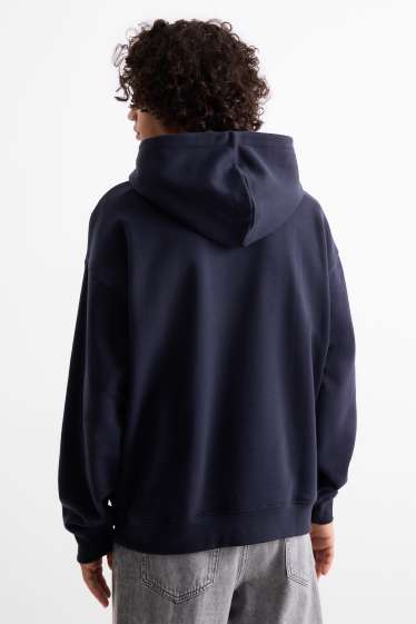 Men - Hoodie - dark blue