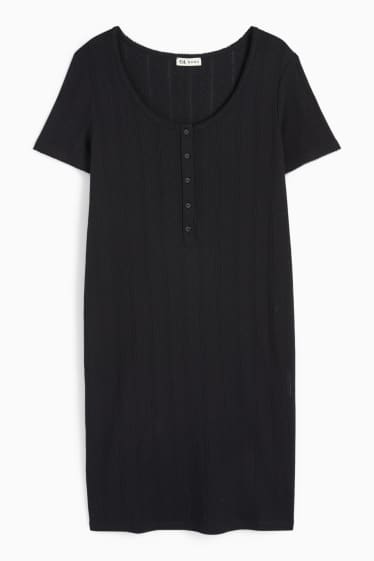 Mujer - Camisón de lactancia - negro