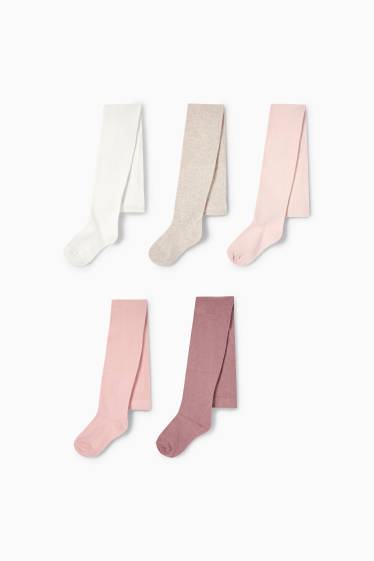 Kinderen: meisjes - Panty's - roze