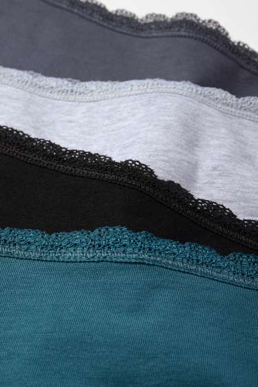 Damen - Multipack 4er - Hipster - dunkelblau