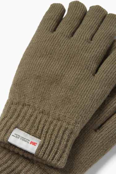 Uomo - Guanti per touchscreen - kaki
