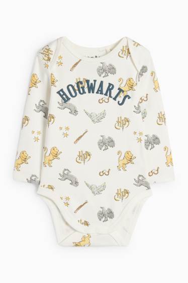 Niemowlęta chłopcy - Harry Potter - body niemowlęce - kremowobiały